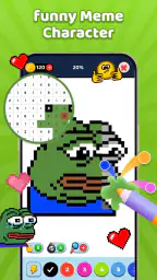 Colory - 숫자 색칠 게임 screenshot