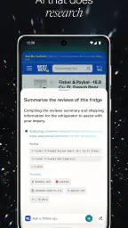 Comet: AI 브라우저 & 어시스턴트 screenshot