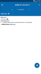 Concise Oxford Thesaurus screenshot