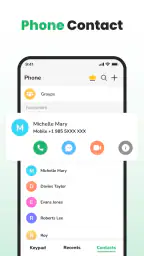 전화번호 및 연락처 screenshot