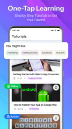 Convert Website to App screenshot