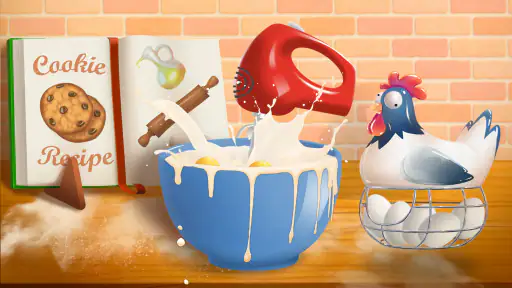 Cookie Baking Games For Kids screenshot