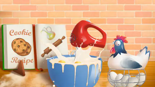 Cookie Baking Games For Kids screenshot