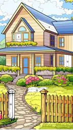 Country Farm Coloring Book screenshot