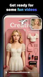 Creati：AI Image Video Maker screenshot