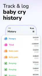 AYA Cry Analyzer - 아기 아기 수면 screenshot