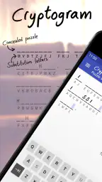 Cryptogram - puzzle quotes screenshot