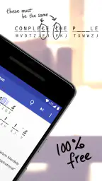 Cryptogram - puzzle quotes screenshot