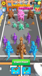 Crystal Dinosaur Element Fight screenshot