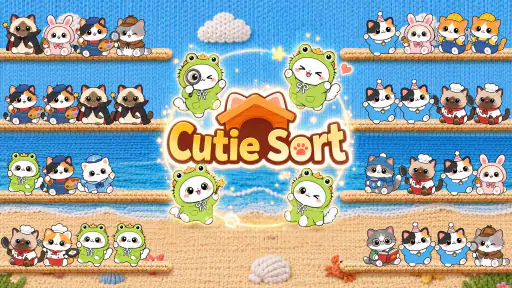 Cutie Sort: 고양이 분류 퍼즐 screenshot