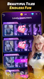 Desire Girls: Mahjong Match screenshot