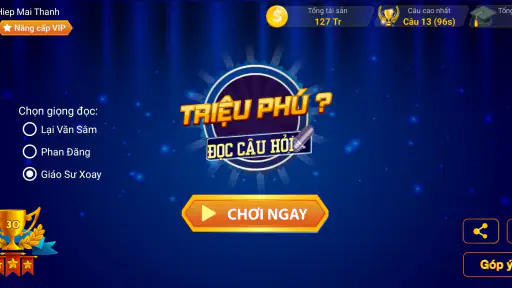 Đi Tìm Triệu Phú - Đọc Câu Hỏi screenshot