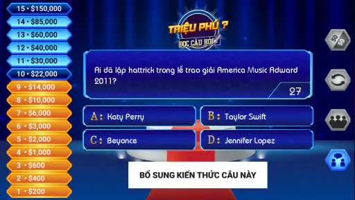 Đi Tìm Triệu Phú - Đọc Câu Hỏi screenshot