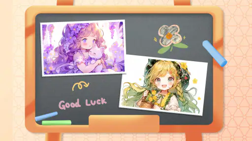 Doll Color: 공주들의 색칠하기게임 screenshot