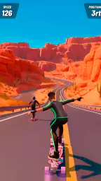 Downhill Race ― 스케이트보드 레이싱 screenshot