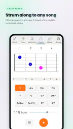 DS 기타코드 - 메트로놈 튜너 우쿨렐레 screenshot