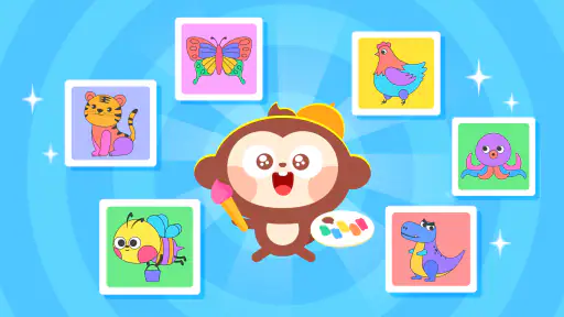 DuDu Color Painting Game screenshot
