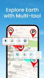 Earth Map: Street View Camera screenshot