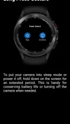 EasyBlack 9 for GoPro, Wear OS screenshot