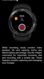 EasyBlack 9 for GoPro, Wear OS screenshot