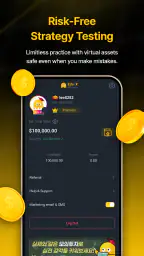 Edu-X: Crypto Trading Practice screenshot