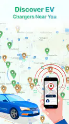 EV charging stations Map Trip screenshot