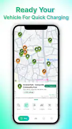 EV charging stations Map Trip screenshot