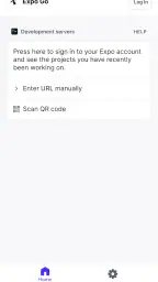 Expo Go screenshot