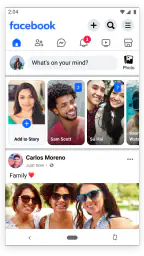 Facebook Lite screenshot