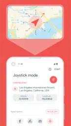 Fake GPS Joystick and Route screenshot