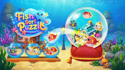 Fish Sort Puzzle: 퍼즐 게임 screenshot