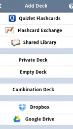 Flashcards Deluxe screenshot