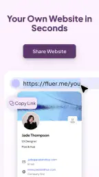 Fluer: 디지털 명함과 인쇄용 명함 제작 screenshot