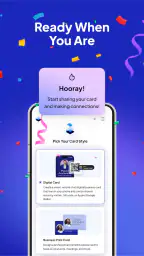 Fluer: 디지털 명함과 인쇄용 명함 제작 screenshot