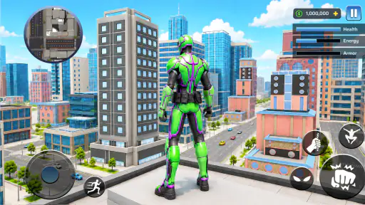 Flying Warrior: City Legends screenshot