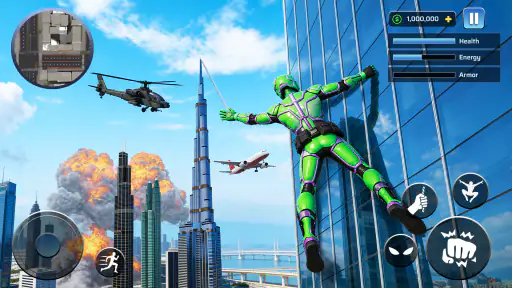 Flying Warrior: City Legends screenshot