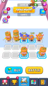Foodie Runner: Merge & Run screenshot