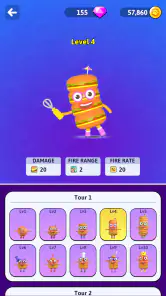 Foodie Runner: Merge & Run screenshot