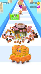 Foodie Runner: Merge & Run screenshot