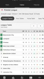 FootyStats - 축구 통계 screenshot