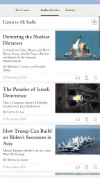 Foreign Affairs Magazine screenshot
