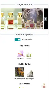 Fragrantica Perfumes screenshot
