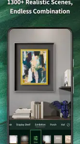 Frameit：캘리그래피, 그림, 사진 프레임추가 도구 screenshot