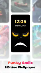 Funky Smiles Live Wallpaper screenshot