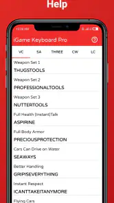 Game Keyboard Pro apply cheats screenshot