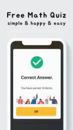 Gems Math Brawl Quiz - Minus screenshot