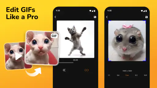 GIF 메이커, 비디오를 GIF 편집기로 screenshot