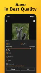 GIF 메이커, 비디오를 GIF 편집기로 screenshot