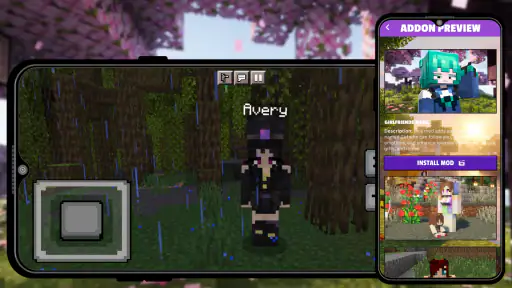 Girlfriend Mod for Minecraft screenshot