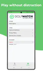 GolfWatch screenshot